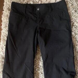 Athleta Nylon "Cargo" Pants Black Size 6